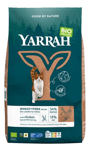 YARRAH chat poulet sans céréal.bio