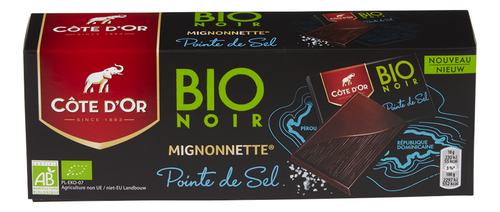 CÔTE D'OR Migno.Noir pointe sel Bio