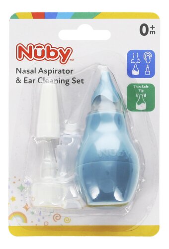 Nûby en Nuby: set neuspeer+oorreiniger en manicureset