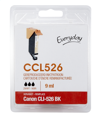 EVERYDAY CANON CLI-526BK Colruyt