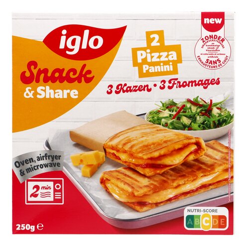 IGLO Panini | 3 kazen | 2 stuks