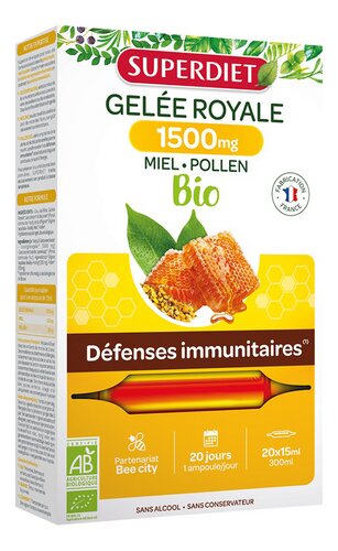 SUPER DIET Gelee royale bio