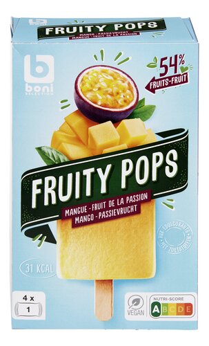 BONI glace fruits mangue/passion