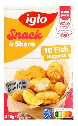 IGLO Fish Nuggets 10pc