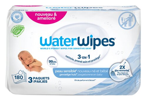 WATERWIPES nat.biodr.babydoekjes