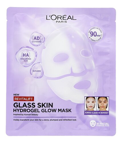 L'Oréal Paris Revitalift RVT masker Glass Skin Hydrogel