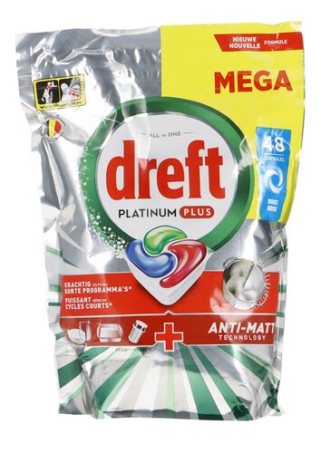 DREFT PLATINUM + vaatwastabletten