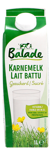 BALADE Lait battu sucré