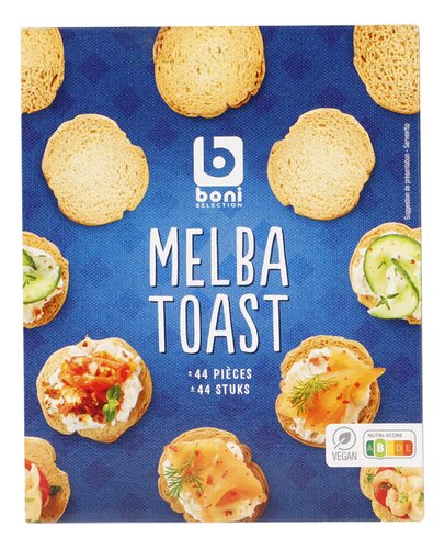 BONI toasts melba rond 44pc