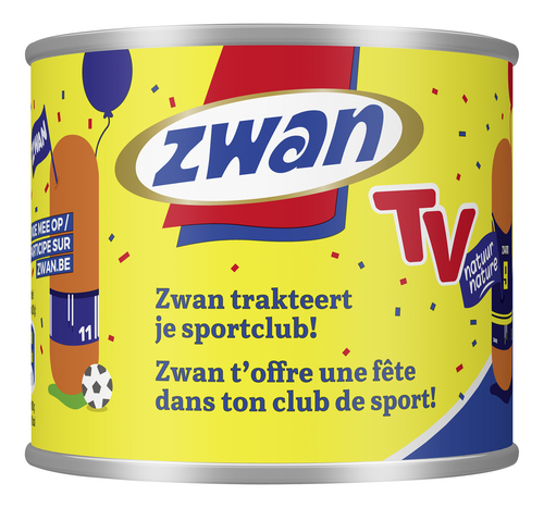Zwan TV worstjes natuur 230g