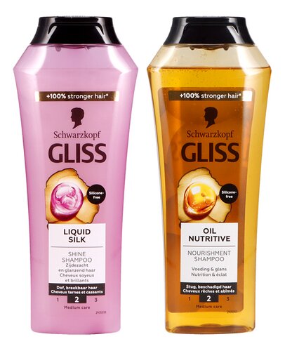 GLISS shampoing oil/silk