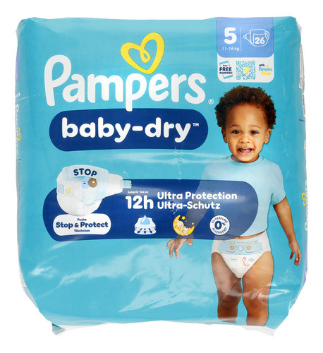 PAMPERS lan.jetab.B.Dry t5 11-16 kg