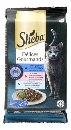 SHEBA pouch chat taste of Tokyo