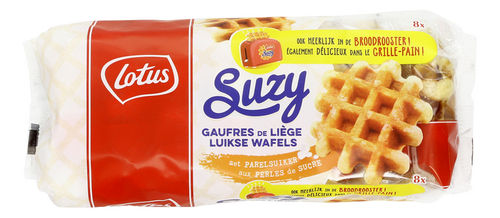 SUZY gaufres de Liège 8st