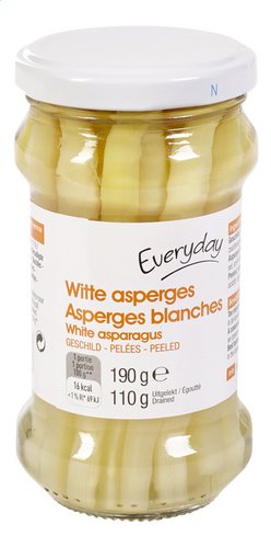 EVERYDAY asperges blanches pelées
