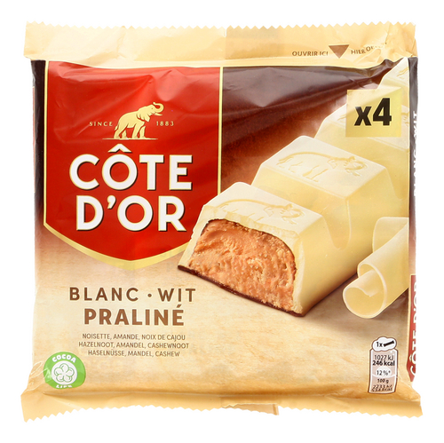 CÔTE D'OR wit praliné