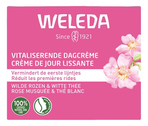 WELEDA cr.jour rose musq&thé blanc
