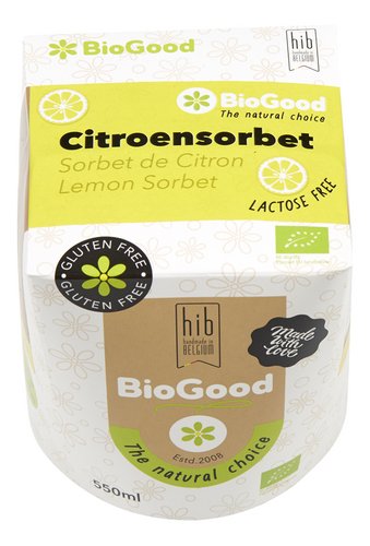 BIOGOOD sorbet de citron SG Bio