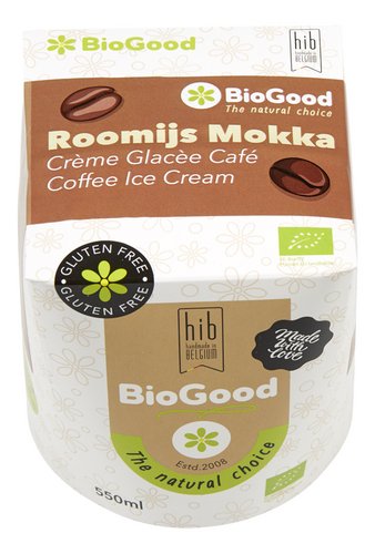 BIOGOOD crème glacée café SG Bio