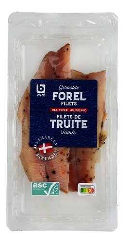 BONI Filet truite| Fumé | poivre
