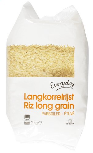 CONVERTED riz étuvé à long grain