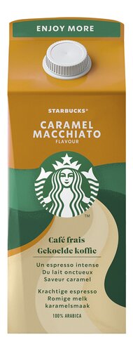 STARBUCKS ijskoffie Caram.Macchiato