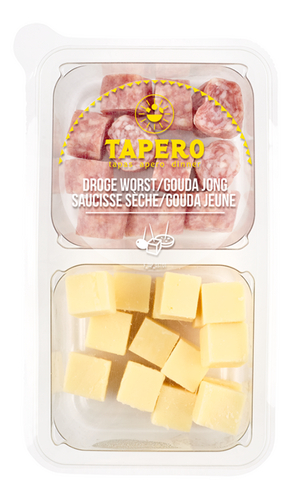 TAPERO mini duo saucis.sech + gouda