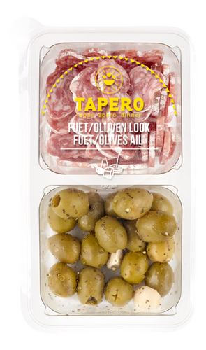 TAPERO mini duo olive ail + fuet