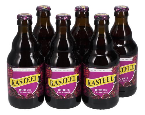 Kasteel en Brugse Zot Rubus Framboise 7%