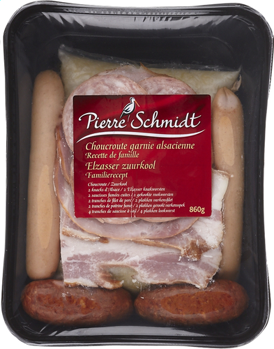 PIERRE SCHMIDT plat choucroute