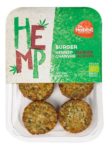 HOBBIT burger chanvre algues Bio