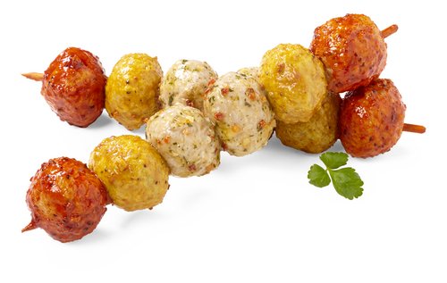 OKAY brochette de boulettes