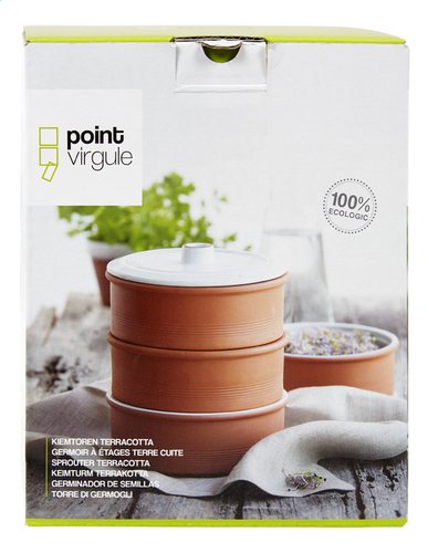 POINT-VIRGULE germoir étages terr.cuite