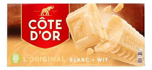 CÔTE D'OR chocolat blanc