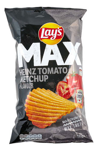 LAY'S MAX heinz tomato ketchup
