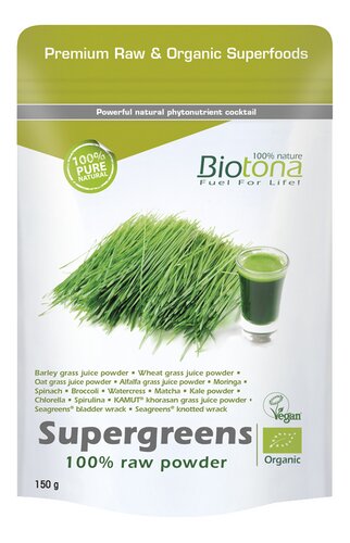 BIOTONA Supergreens poudre Bio