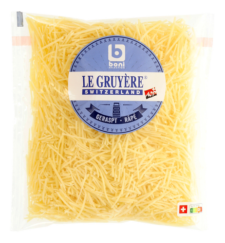 BONI Zwitserse gruyère geraspt