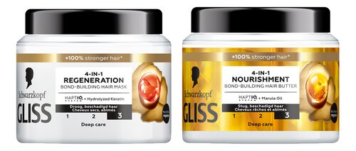 Schwarzkopf Gliss Mask Oil Nut./Total Rep.