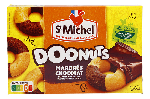 ST MICHEL doonuts marbrés choc.