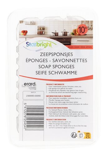 STARBRIGHT éponge savonnette