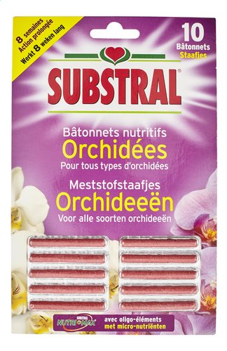SUBSTRAL Engrais orchidées bâtonnet