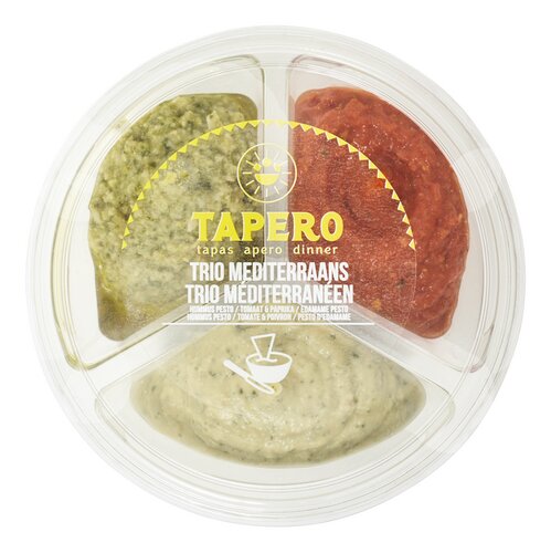 Tapero Trio Mediteraans 180g