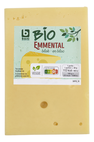 BONI BIO Emmental blok
