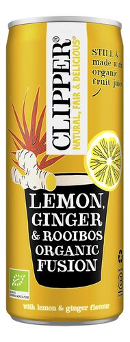 CLIPPER Lemon Ginger Rooi.Drink Bio