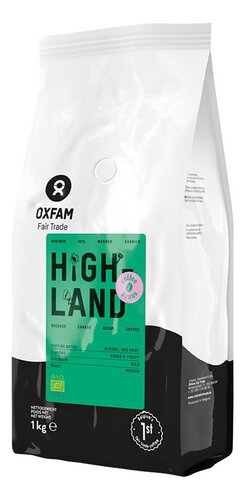 OXFAM FAIRTRADE bonen Highland Bio