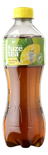 FUZE TEA Sparkling Black Tea Lemon