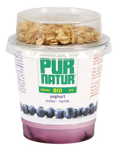 PUR NATUR yaourt myrtil. muesli Bio