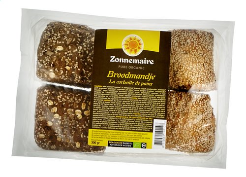 ZONNEMAIRE corbeille pains 6p Bio