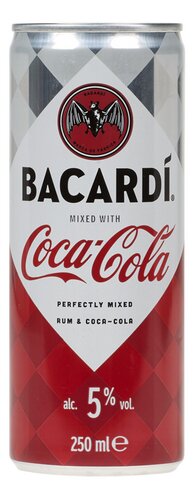 COCA-COLA Bacardí & Cola 5% can