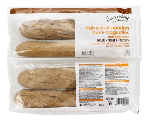 EVERYDAY 1/2 bruine stokbrood